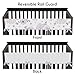 Sweet Jojo Designs Lavender Purple, Pink, Grey and White Polka Dot Long Front Crib Rail Guard Baby Teething Cover Protector Wrap for Watercolor Floral Collection - Rose Flower Polka Dot
