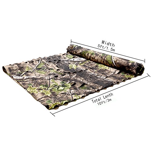 image for AUSCAMOTEK 300D Woodland Camouflage Hunting Camo Netting Blind Good fo