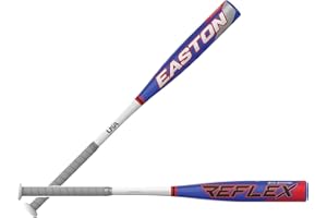 Easton | Reflex Baseball Bat | USA Baseball | -12 Drop | Big Barrel | 1 Pc. Alloy
