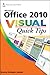 Office 2010 Visual Quick Tips by Sherry Kinkoph Gunter