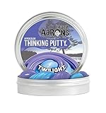 Crazy Aaron Thinking Putty, Twilight, 2'' L, Hyper color