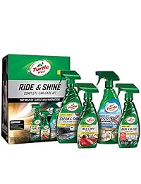 Turtle Wax 50718 Ride & Shine Kit completo de cuidado del coche, 73. Fluid Ounces