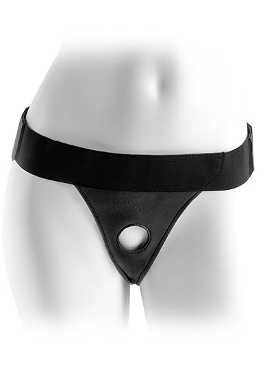 Fetish Fantasy Series by Pipedream Crotchless Harness - Unisex Umschnallharness/Dildogürtel