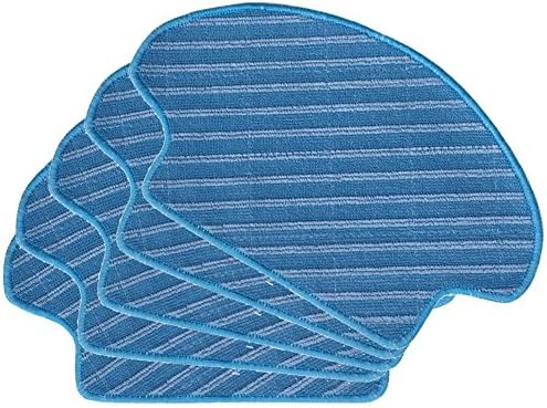 Mop Pads Microfiber Mopping Cloths for Ecovacs Deebot N78 Robotic Vacuum(5 PCS)