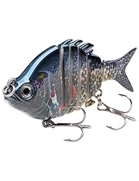 Bassdash SwimPanfish 2019   Señuelo de pesca para agua dulce y agua salada (2,5" 0,34oz)