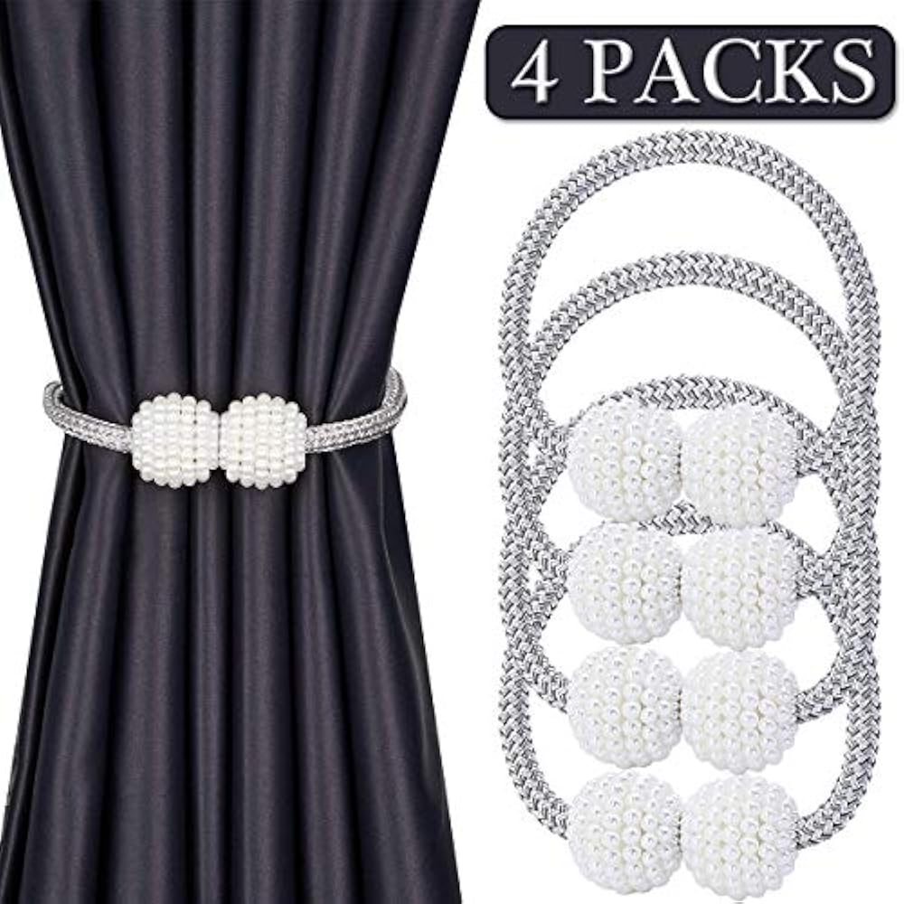 Curtain Tiebacks, Decorative Holdbacks For Big Wide Thick