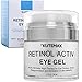 Retinol Under Eye Gel - Combo Eye Cream for Dark Circles, Eye Puffiness, Crows Feet, Eye Bags, Fine Lines – Organic Anti-Aging Wrinkle Cream – 1.7 fl oz / 50 ml (Eye Gel)