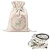 SRHOME 5 Pack Christmas Bags Santa Sack,Canvas Bag for Gifts Kids, Candy,Jewelry Storage,Drawstring Bag for Storage Use--Perfect for Carry Gifts,Candies, Decoration
