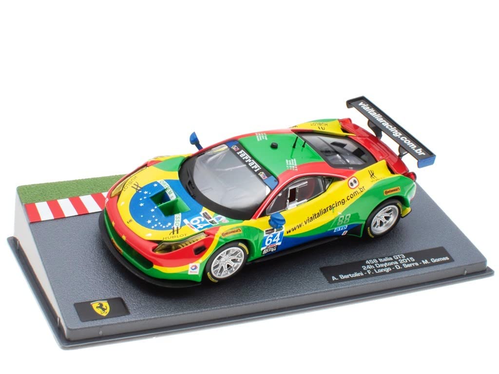 OPO 10 - Miniature car 1/43 Ferrari 458 Italia GT3-24h Daytona 2015 BERTOLINI - FT008