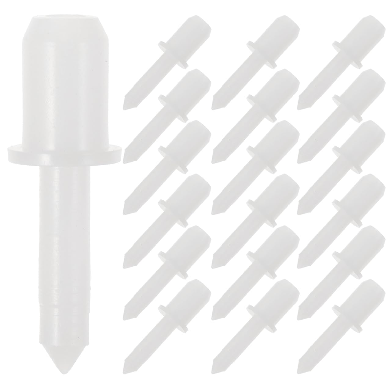 MAGICLULU Shutter Replacement Pins Plastic Telescopic Louvers Pins for Window Shutter Repair Furniture Parts Replacement 60 Pcs