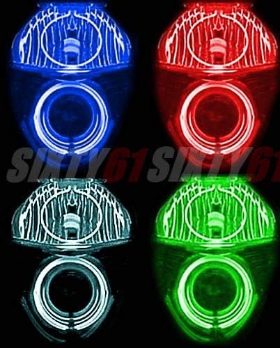 Headlight Halos for Suzuki Hayabusa 2008-2019 CCFL Angel Eyes light ring kit (White)