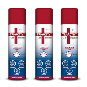 Tri Activ Disinfectant Spray 100 ml – Pack of 3