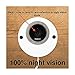 Nest Cam & Dropcam Pro Outdoor Camera Enclosure in White, 100% Night Vision Guaranteed & Weatherproof - by Dropcases - Available in 9 Different Colors, Weather Resistant and Durable Acrylic Materials