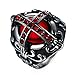 eejart 316L Stainless Steel Cross Rings for Men Inlaid Cubic-Zirconia with Vintage Engraving Pattern Jewelry Fashionable Gothic Mens Rings