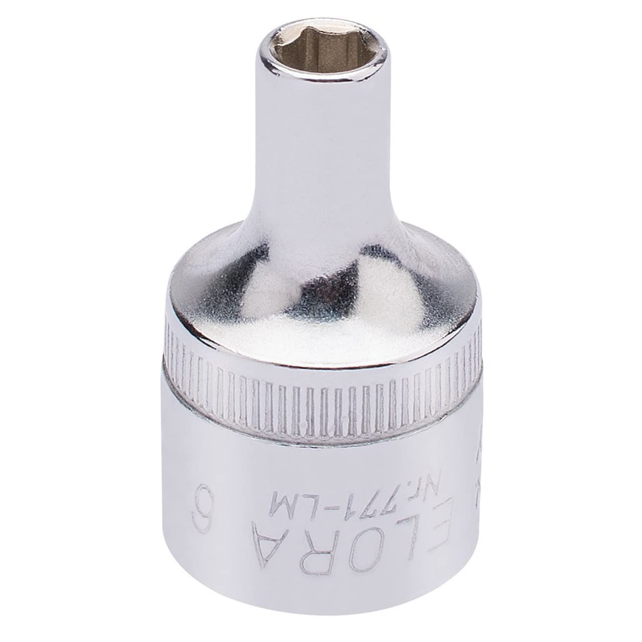 Draper 15295 Elora Hexagon Socket, 6mm Ø, 1/2" Square Drive