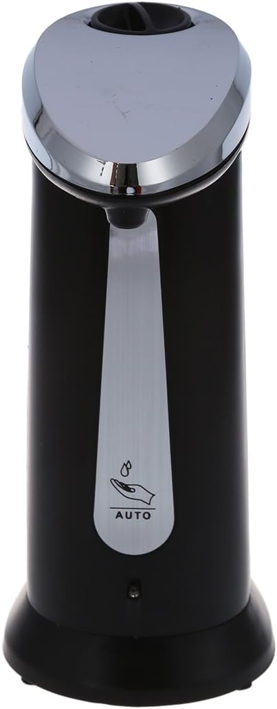 Globalflashdeal Automatic Sensor Soap & Sanitizer Dispenser Touch-free Kitchen Bathroom Grey