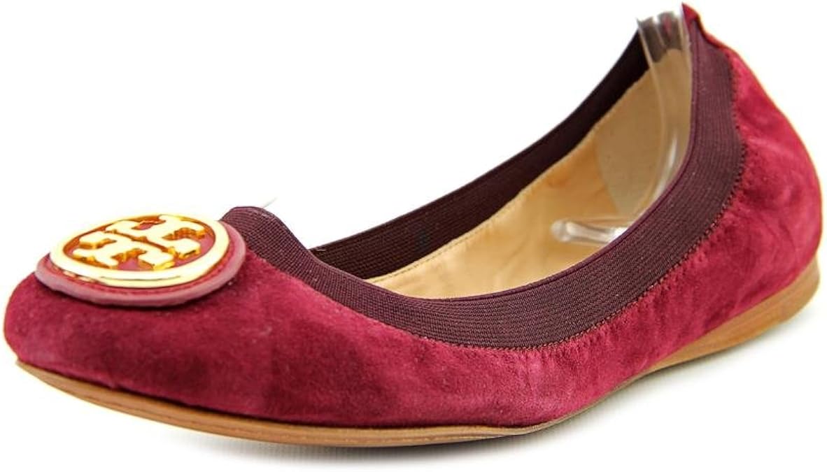Tory Burch Caroline 2 Suede Ballet Flats Shoes Tory Burch Caroline 2 Suede Ballet Flats Shoes