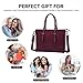 Laptop Tote,15.6 Inch Laptop Tote Bag Professional Briefcase for Women Sturdy Work Bags Multi-Compartment with Padded Lining for Notebook Tablet iPad