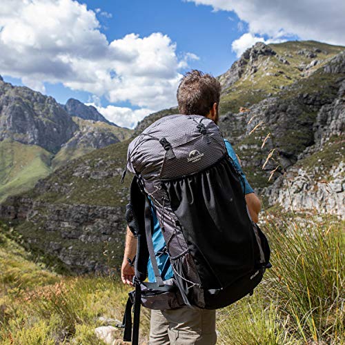 Naturehike 65L Internal Frame Hiking Backpack for Outdoor Camping