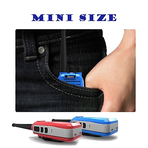 Olywiz HTD819 Mini Hand-held FM Two Way Radio with Ultra-Long Standby Time 2PACK