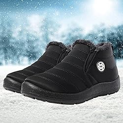 Eagsouni Womens Winter Snow Boots Warm Ankle