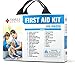 Tamuli Health First Aid Kit - Premium Compact Complete Lightweight Emergency Bag - for Car Travel Hiking Wilderness Survival Hunting Camping Sports Family Home School Office and Pets - Hospital Grade
