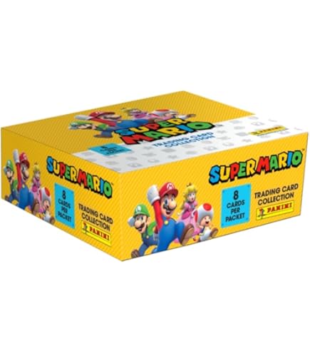 Amazon.com: Panini Super Mario Trading Cards - Box Bundle : Toys