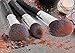 beauty Lally Professional Make Up Brush Set, Synthetic Hair, Giving You Full Coverage For Everyday Use, Soft, No Shed At All, Case and Mirror, Pack of 10