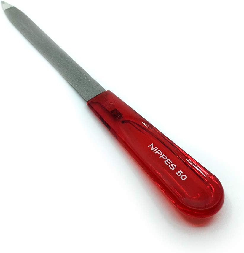 Nippes Solingen Nail File 50, Sapphire, High Quality Hardened Steel