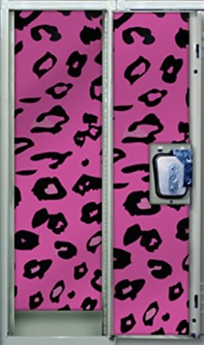 Luv Ur Locker Wallpaper - Bright Pink & Black Cheetah