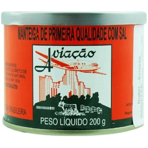 Butter With Salt Manteiga Com Sal Aviacao 7 05oz 200g