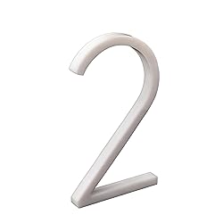 nanlyiau 5in 3D Adhesive door number house numbers