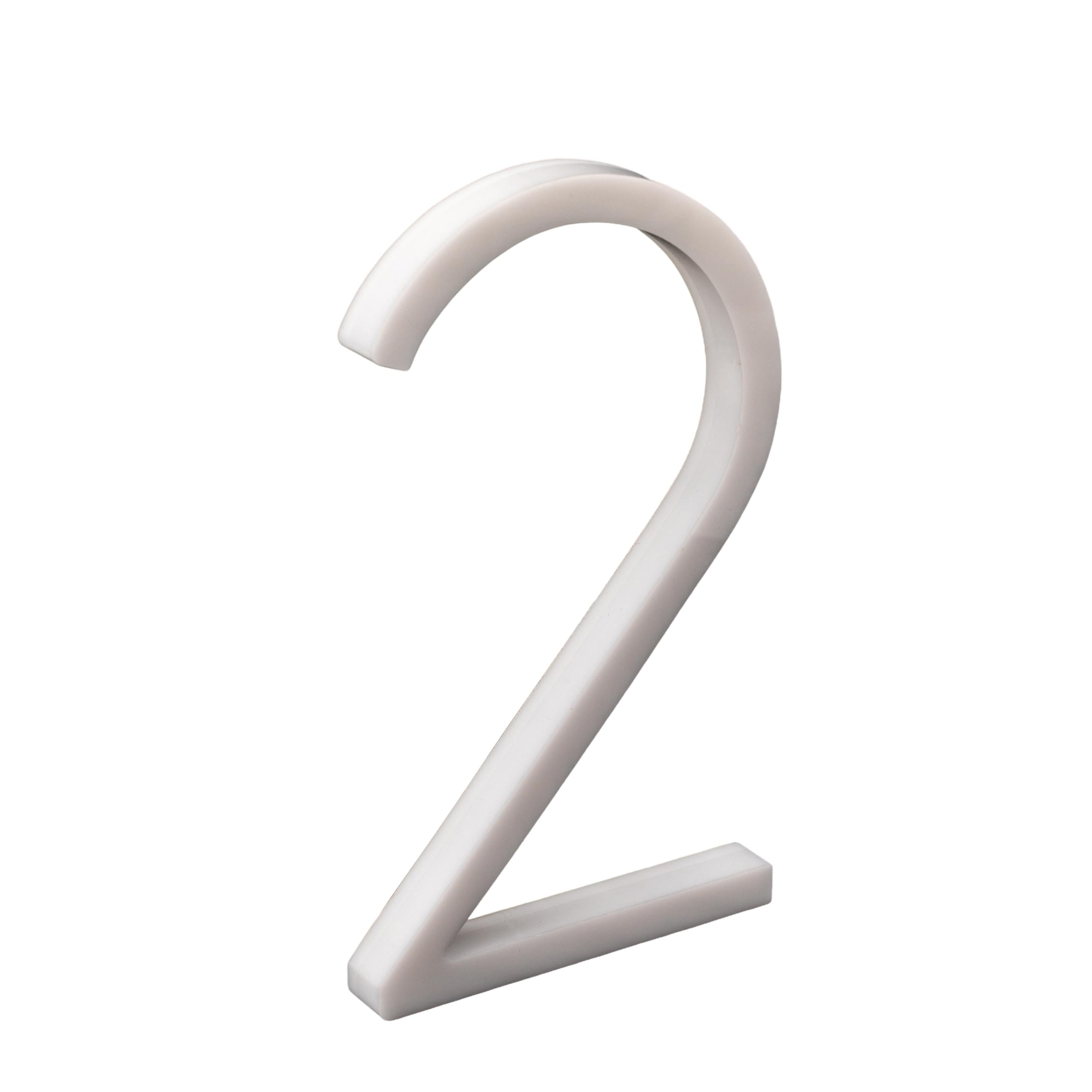 nanlyiau 5in 3D Adhesive door number house numbers