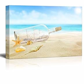 Ship in a Glass Bottle and Starfish Seashells...