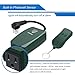 DILISENS Remote Control Outlet Outdoor Switch Wireless Outlet Socket Switch with Photocell Sensor, Weatherproof, 100 Feet Range, Great for Household Appliances- Army Green (1 Pack)