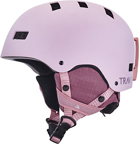 Traverse Sports Dirus Convertible Ski & Snowboard/Bike & Helmet, Matte Dusk, Small (51-55cm)