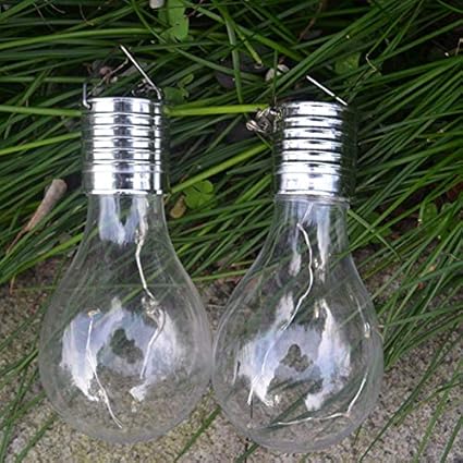 Jichui Wasserdichtes Solar Light Bulb Drehbare AuaÃ¿en Garten Camping Hang 5 Led Beleuchtung Umweltfreundliche Solar Lampen Birne Amazon De Beleuchtung