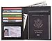 Travelambo RFID Blocking Leather Passport Holder & Travel Wallet in 7 Colors