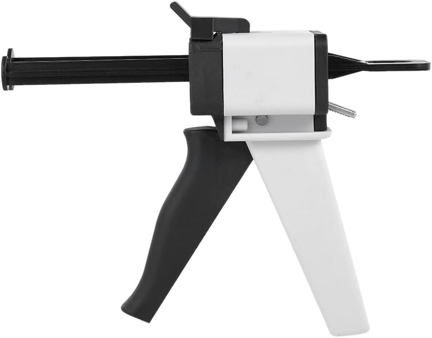 Dental Equipment Impression Mixing Dispensing Universal Dispenser Gun Silicon Rubber Dispenser Gun1:1/1:2 50ml Teeth Care Tool