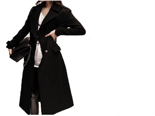 エレガントブラック コート レディース 人気 人気のファッション画像