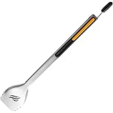 Blackstone 5228 Griddle Grill Tongs Stainless Steel Heat Resistant Rubber Grip to hold your Meat and Veggies- Premium Long BB