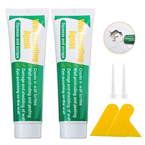 2PCS Safe Mend Wall Mending Agent,Drywall Patch Surface Repair Kit