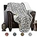 MERRYLIFE Sherpa Throw Blanket for Couch | Ultra-Plush Decorative Soft Colorful | Plush Travel Chair Blanket Throws(60