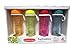Rubbermaid Refill, Reuse 20-Ounce Hydration Chug Bottle, 4 pack …