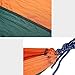 homeme Camping Hammocks with Tree Straps, Indoor Outdoor Double & Single Lightweight Nylon Parachute Hammocks for Backpacking Survival, Travel, Beach, Garden