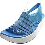 Easy Spirit e360 Boatyard Women Open Toe Canvas Pink Wedge Sandal