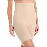 TC Fine Intimates Women's Back Magic Luxury Hi Waist Thigh Slimmer Nude Body Shaper LG