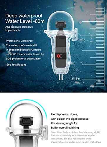 image for SunnyLIFE Transparent 60m Underwater Dive Shell Waterproof Housing Cas