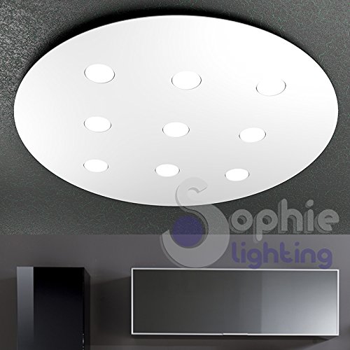 Ceiling Light Large Led Maxi Round Panel 90 Cm Sostituibil 81 W
