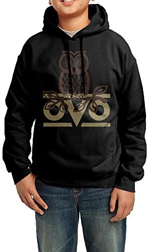 Owl OVO Drake Logo Teen Sweatshirt Pullover Hoodie Sports Black X-Large